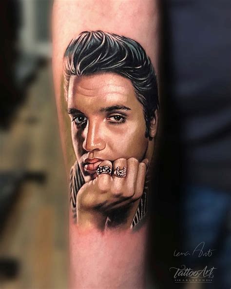 elvis tattoo|More.